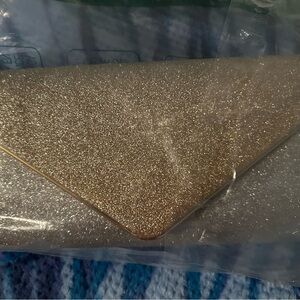 Elegant Gold Clutch Bag NEW IN BAG